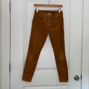 J.Crew caramel colored corduroys size 24 or 00